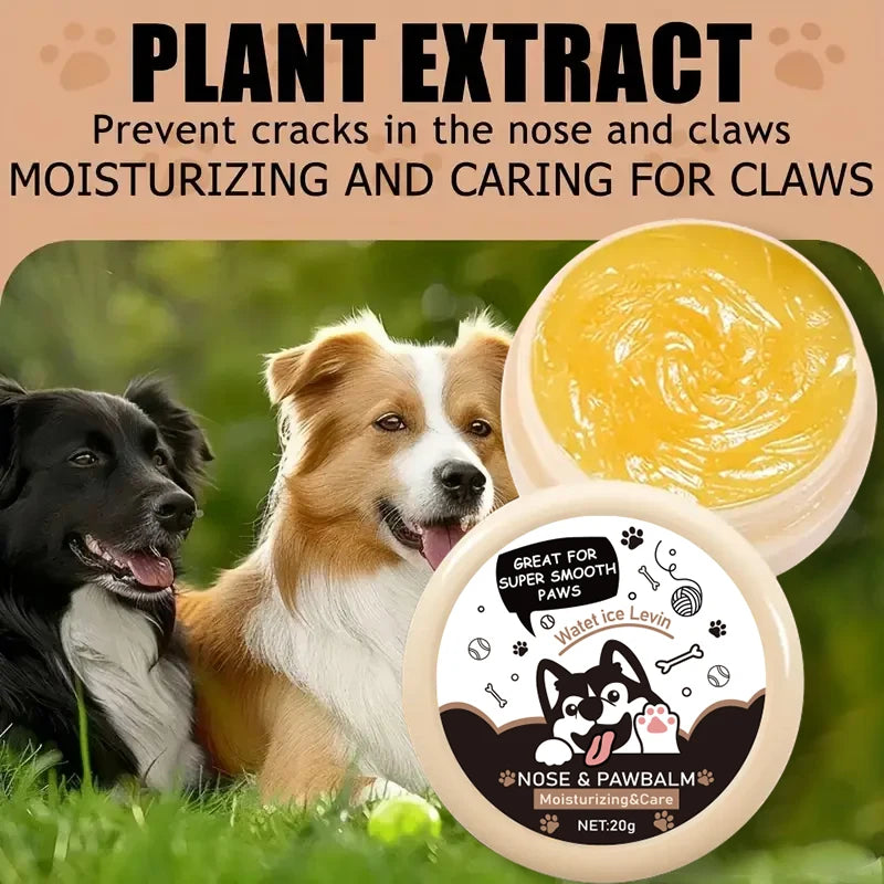 20g Dog & Cat Paw Balm, Nose & Paw Moisturizer, Paw Protector for Dry & Cracked Feet