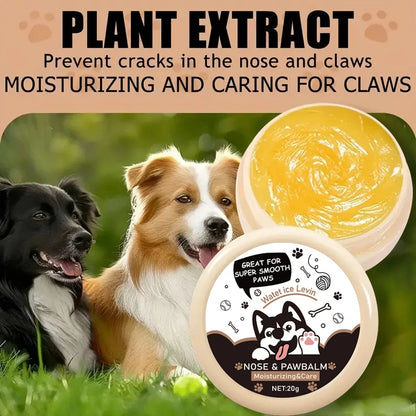 20g Dog & Cat Paw Balm, Nose & Paw Moisturizer, Paw Protector for Dry & Cracked Feet