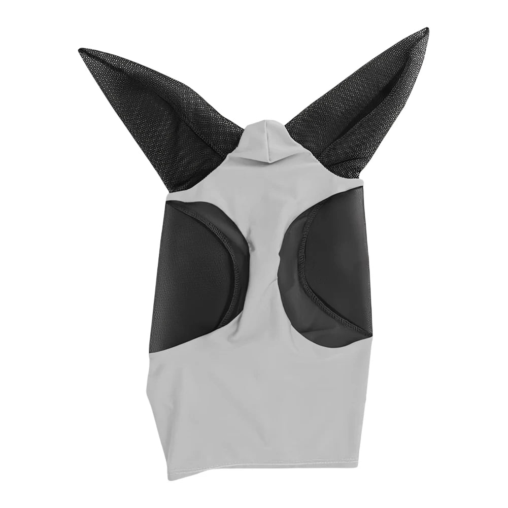 Stretchy Mesh Horse Fly Mask, Breathable Anti-Mosquito Ear Protection