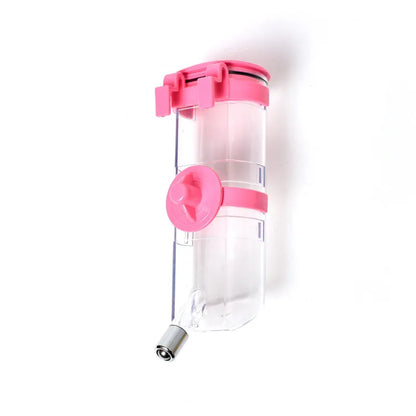 Hanging Pet Water Dispenser for Cages – Automatic Drinking Fountain with No-Leak Spout
