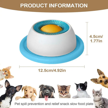 Dog Lick Toy – Interactive Slow Feeder & Treat Dispenser for Training & Enrichment