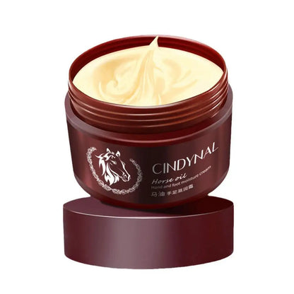Horse Oil Foot Cream Stick, Moisturizing Balm for Dry & Cracked Heels