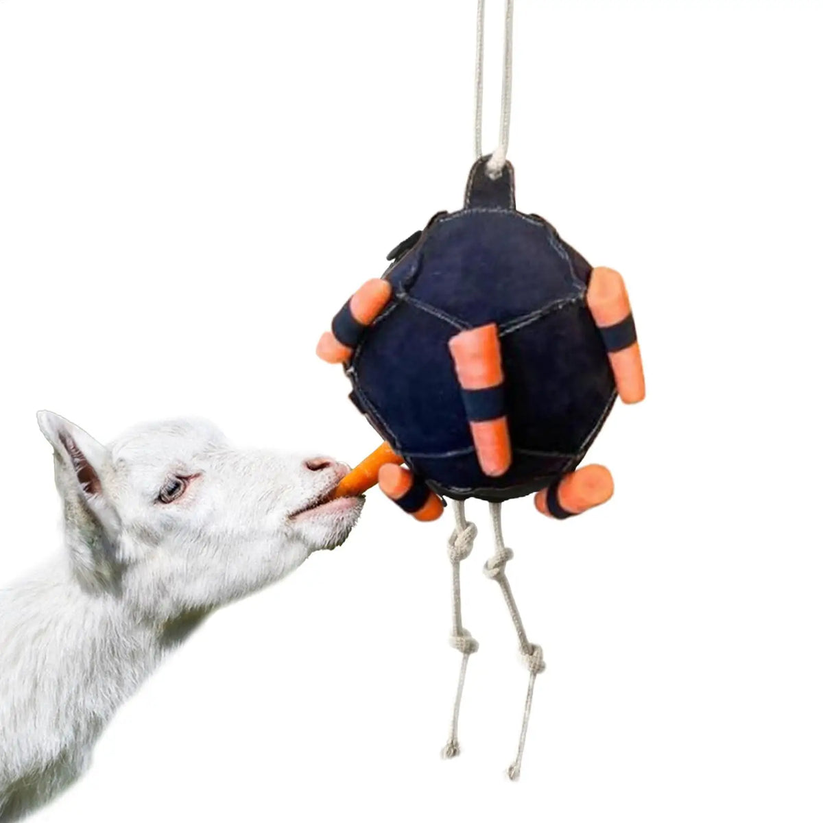 Horse Enrichment Carrot Slow Feeder Toy – Hangable Equine Training & Boredom Relief Feeder (1PC)