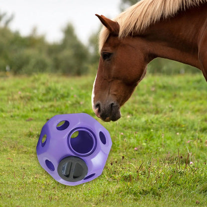 Fun 15.7" Horse Treat Ball – Horse Toy, Feed Ball & Multipurpose Feeding Toy
