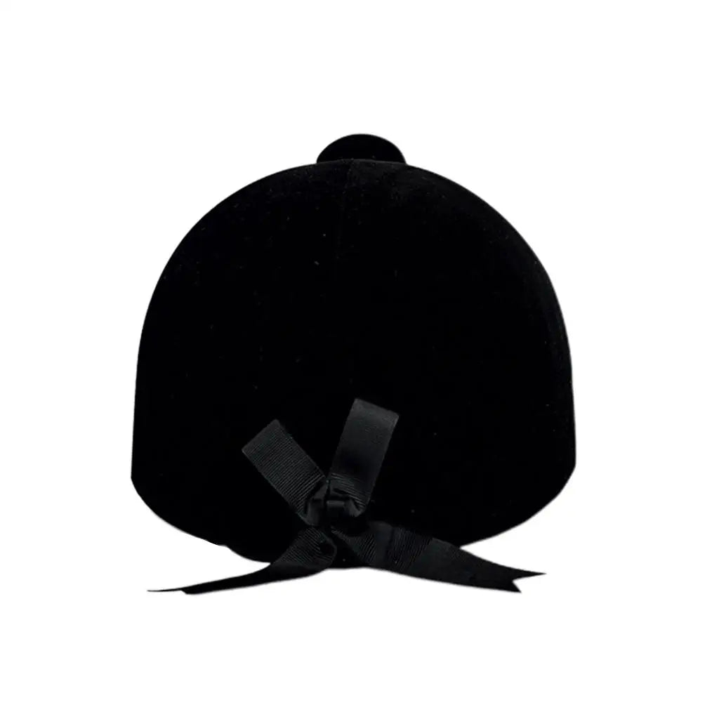 Velvet Horse Riding Helmet – Ventilated Youth Equestrian Safety Headgear