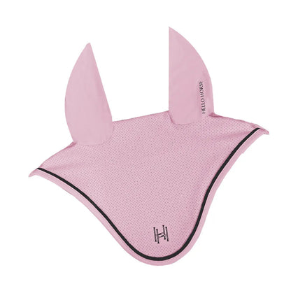 Horse Ear Bonnet Fly Veil – Breathable Mesh Noise Reduction for Jumping & Competition