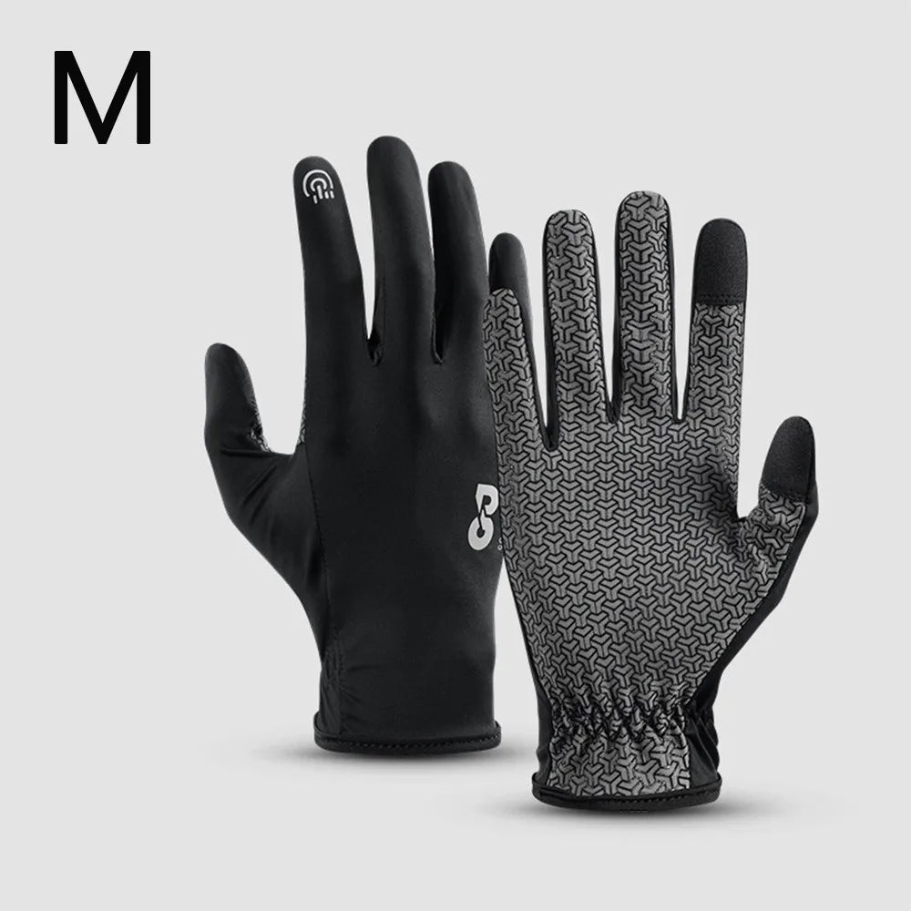 Breathable Equestrian Riding Gloves, Non-Slip Lightweight Sun Protection