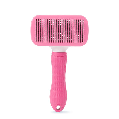 Pet Grooming Brush – Cat & Dog Hair Remover Comb for Puppies & Kittens, Deshedding & Grooming Tool