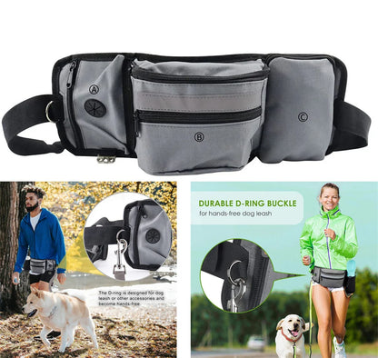 Dog Training Waist Bag – Multi-Functional Treat & Snack Pouch for Outdoor Walking