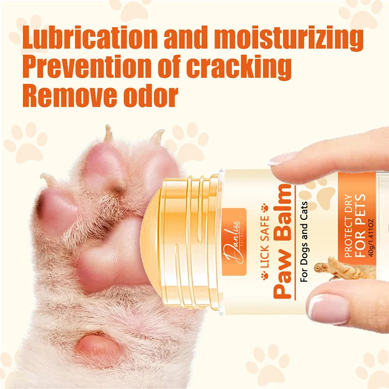 Dog Nose & Paw Balm – Moisturizing Paw Protector Cream for Dogs & Cats