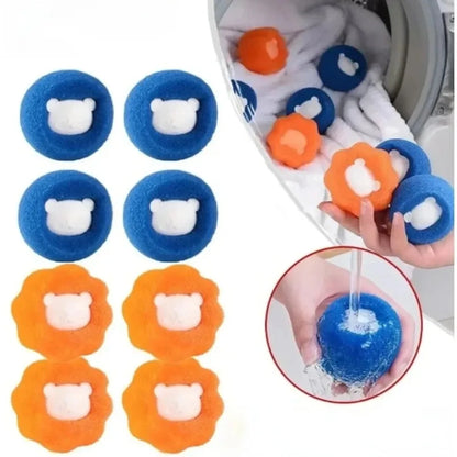 Reusable Laundry Balls, Wash & Reuse to Remove Pet Hair and Lint