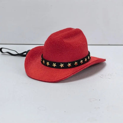 Adjustable Cowboy Hat for Dogs & Cats, Funny Summer Pet Headwear