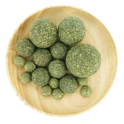 Catnip Ball Toy, Edible Cat Chew Ball for Dental Cleaning & Play