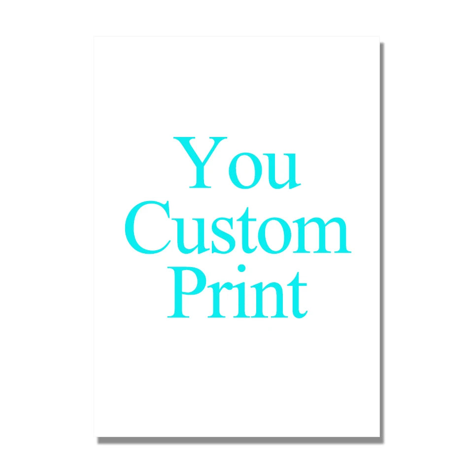 Custom Photo Canvas Print – Personalized Pet & Family Picture Wall Art Home Decor Poster