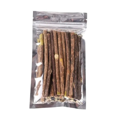 Natural Silvervine Cat Chew Sticks – Dental Cleaning Molar Toys for Cats & Kittens