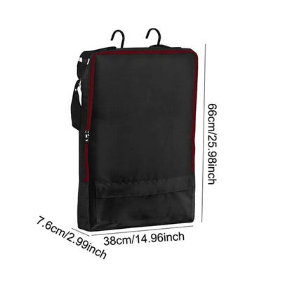 Horse Tack Storage & Carry Bag – Organizer with 3-Prong Tack Rack