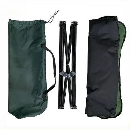 Outdoor Camping Foldable Pet Bed – Portable Raised Kennel with Waterproof Detachable Pad