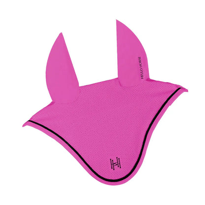 Horse Ear Bonnet Fly Veil – Breathable Mesh Noise Reduction for Jumping & Competition