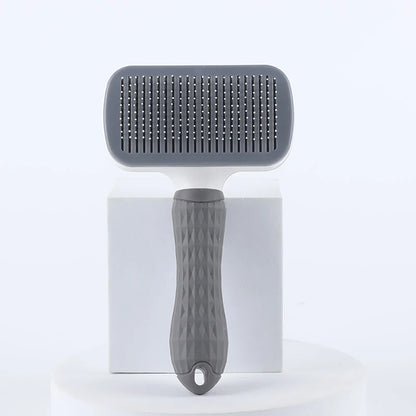 Pet Grooming Brush – Cat & Dog Hair Remover Comb for Puppies & Kittens, Deshedding & Grooming Tool