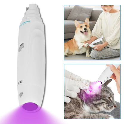 USB Rechargeable Electric Pet Nail Grinder – Quiet Dog & Cat Claw Trimmer