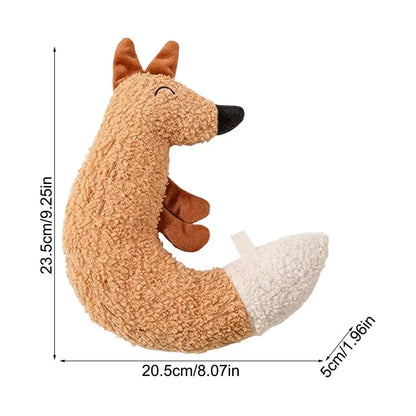 Interactive Squeaky Chew Toy for Aggressive Chewers – Durable Plush Toy for Dogs & Cats