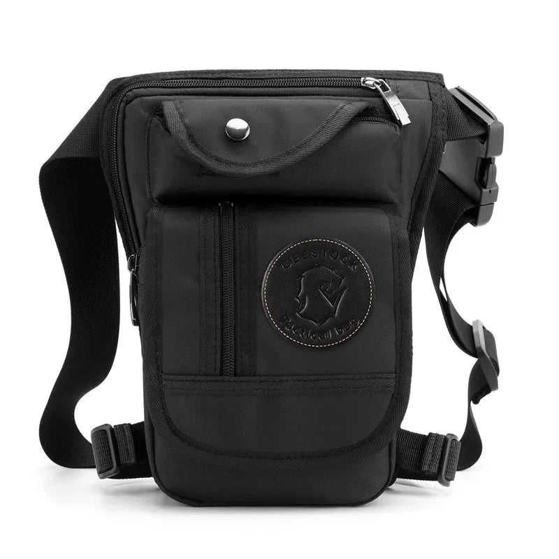 Equestrian Drop Leg Bag – Canvas Nylon Adjustable Waist & Thigh Riding Bag (Large Capacity)