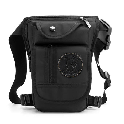 Equestrian Drop Leg Bag – Canvas Nylon Adjustable Waist & Thigh Riding Bag (Large Capacity)