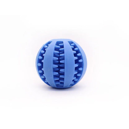 Dog Treat Dispensing Ball, Teething & Puzzle Chew Toy