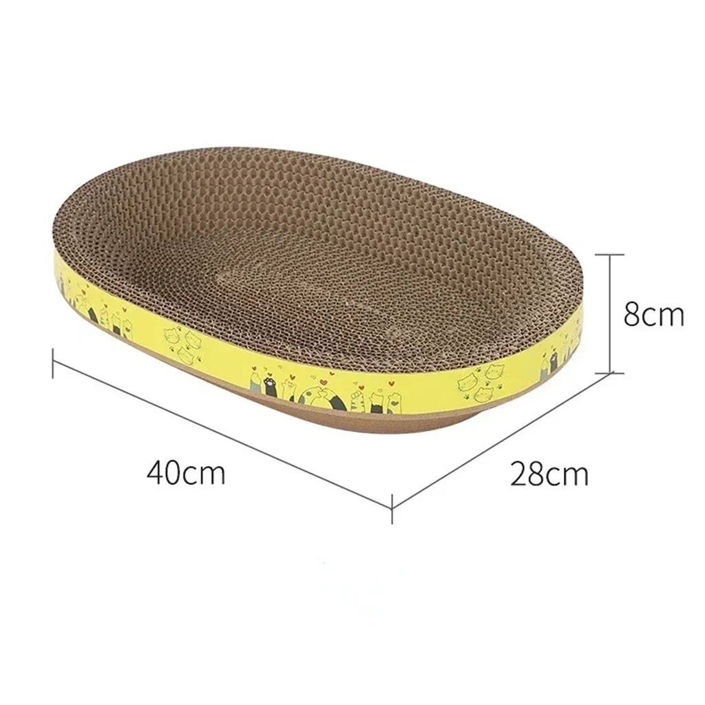Corrugated Cat Scratcher Board – Protect Furniture, Durable Claw Pad