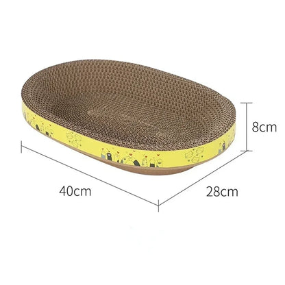 Corrugated Cat Scratcher Board – Protect Furniture, Durable Claw Pad
