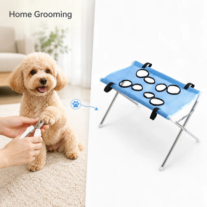 Foldable Pet Grooming Hammock, Small Pet Dog & Cat Nail Trimming Helper