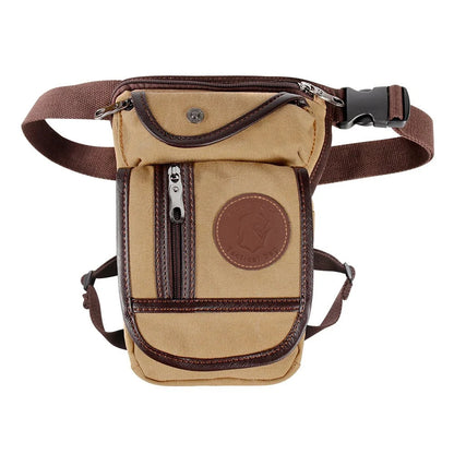 Equestrian Drop Leg Bag – Canvas Nylon Adjustable Waist & Thigh Riding Bag (Large Capacity)