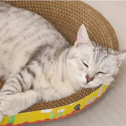 Corrugated Cat Scratcher Board – Protect Furniture, Durable Claw Pad