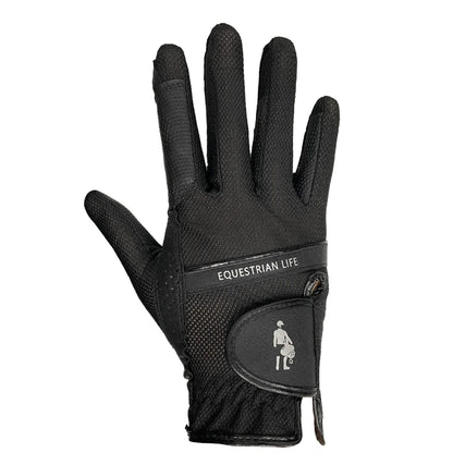 Equestrian Riding Gloves – Breathable Elastic Mesh, Non-Slip & Wear-Resistant Grip Gloves