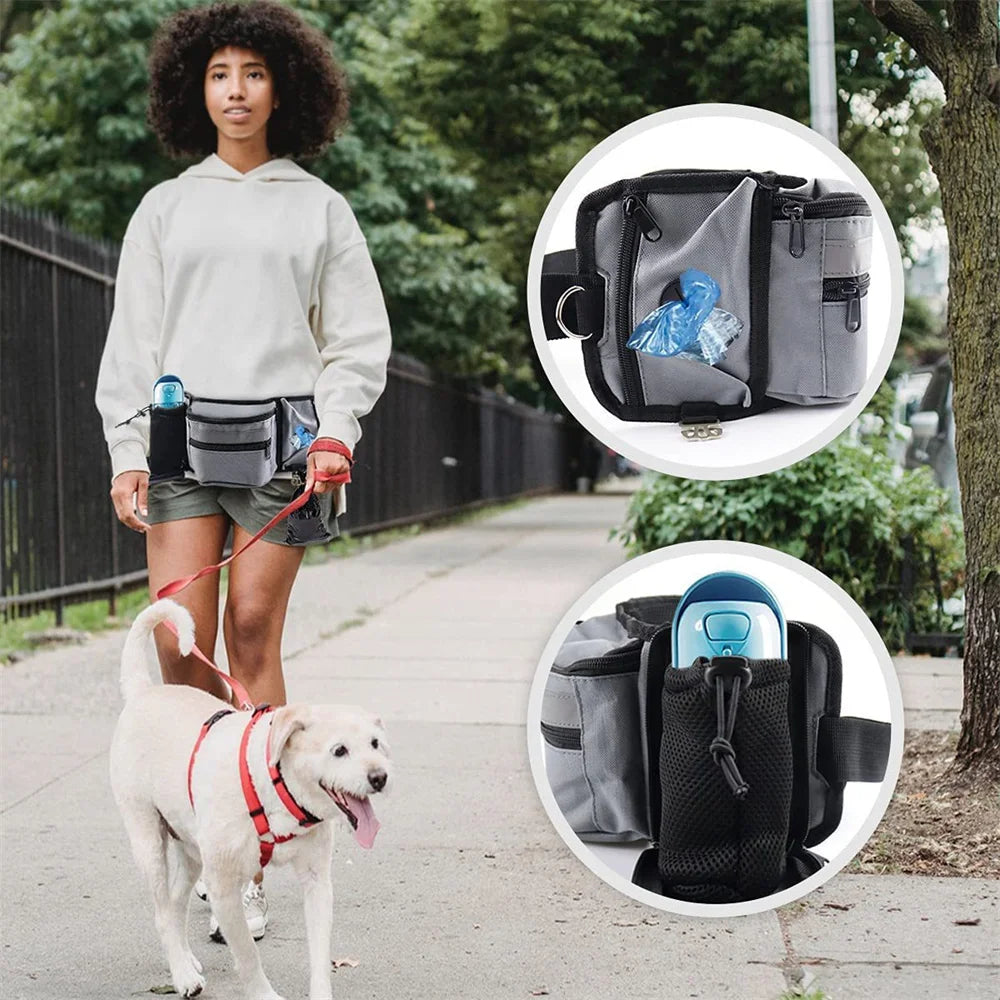 Dog Training Waist Bag – Multi-Functional Treat & Snack Pouch for Outdoor Walking