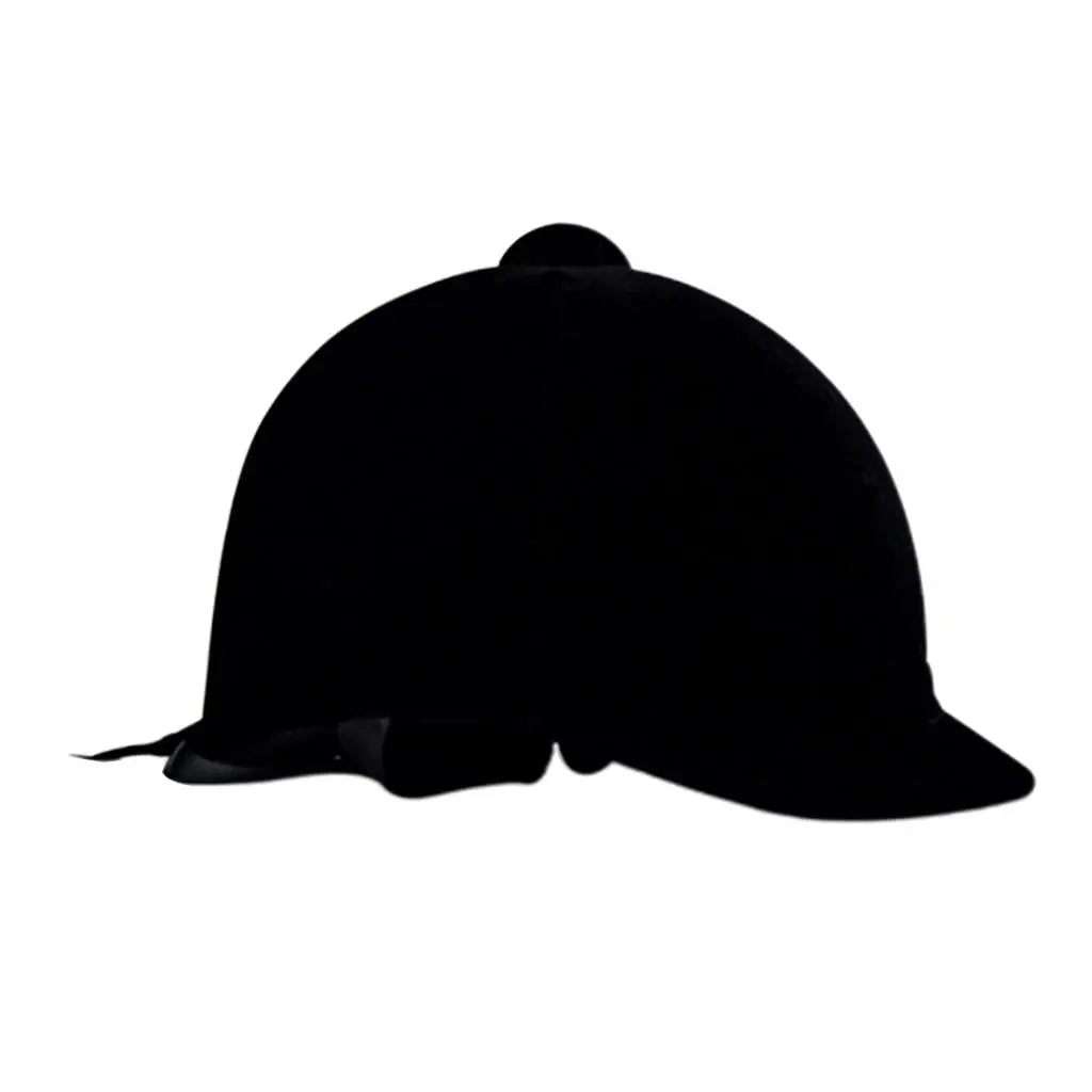 Velvet Horse Riding Helmet – Ventilated Youth Equestrian Safety Headgear