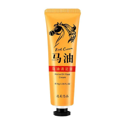 Horse Oil Foot Cream Stick, Moisturizing Balm for Dry & Cracked Heels