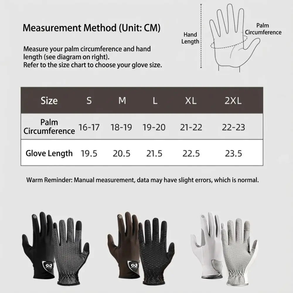 Breathable Equestrian Riding Gloves, Non-Slip Lightweight Sun Protection