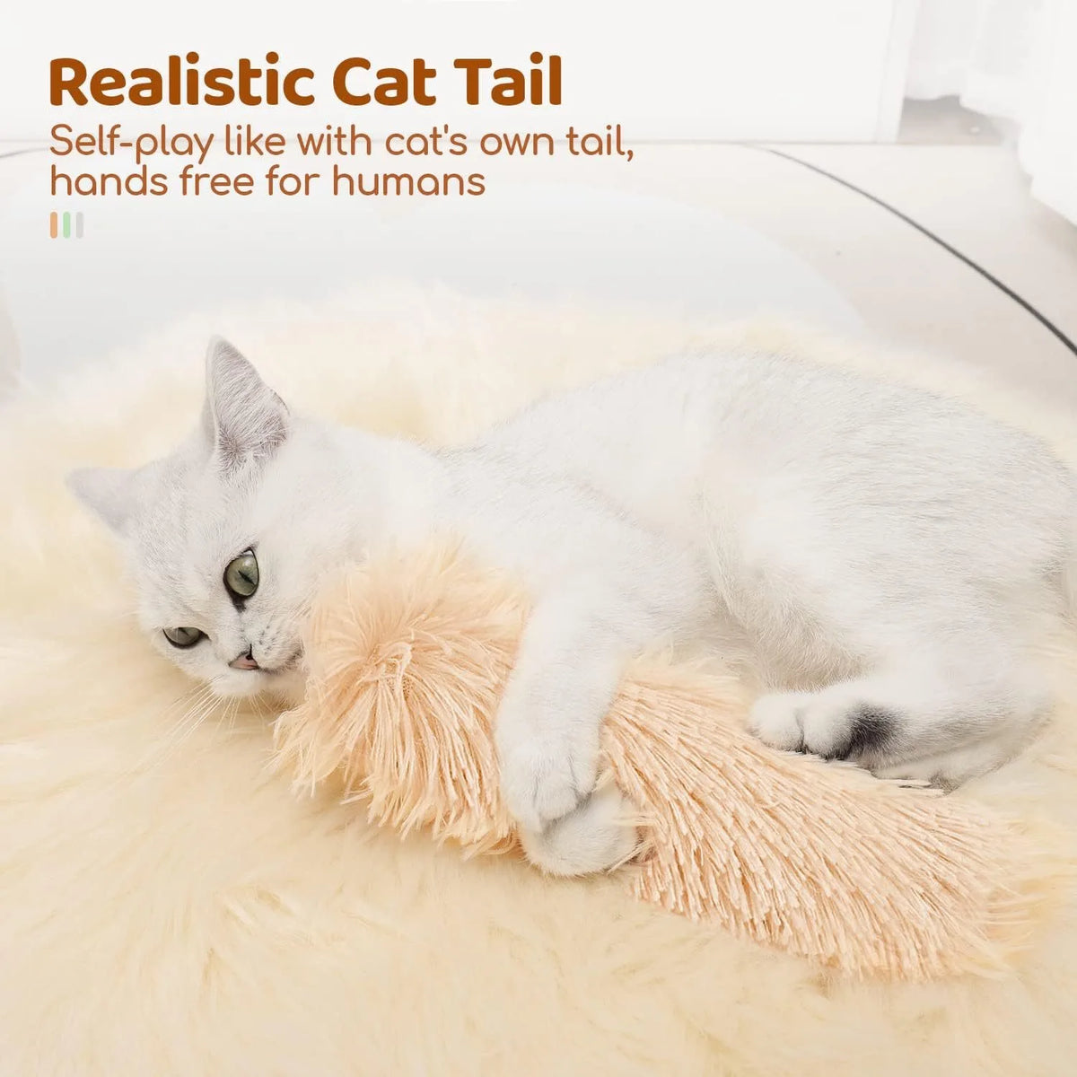 Catnip Plush Cat Chew Toy – Interactive Bite Strip Pillow Teaser for Cats (MWJ07)