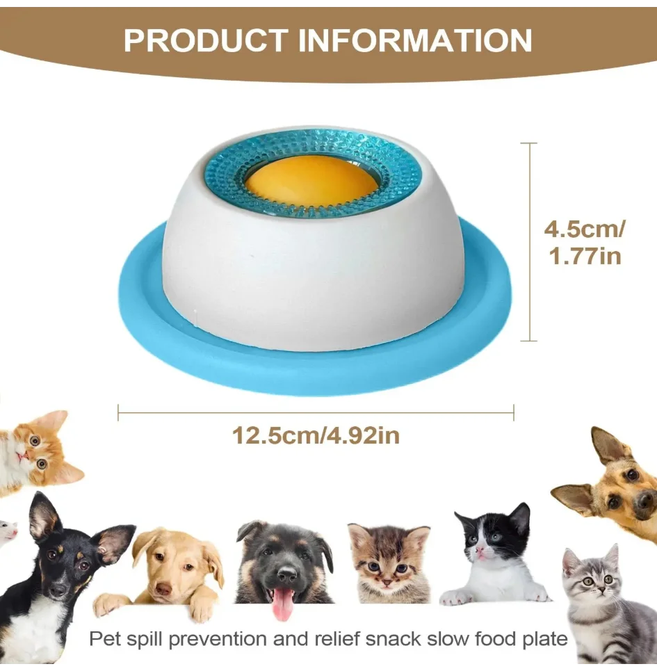 Dog Lick Toy – Interactive Slow Feeder & Treat Dispenser for Training & Enrichment