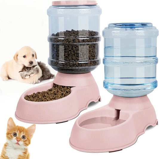 Automatic Water Dispenser for Dogs & Cats – Large Capacity Gravity Pet Drinker Bowl