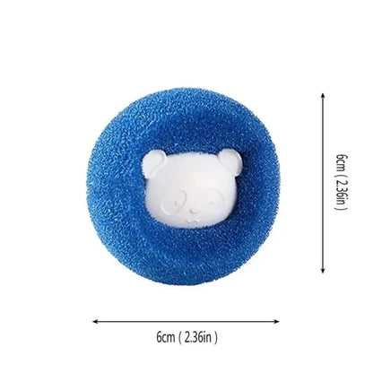 Reusable Laundry Balls, Wash & Reuse to Remove Pet Hair and Lint