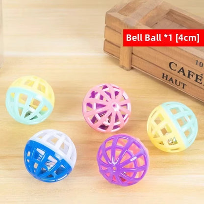 Cat Puzzle Toy Felt Box – Interactive Indoor Hunting & Exercise Toy with Ball for Cats