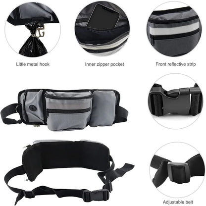 Dog Training Waist Bag – Multi-Functional Treat & Snack Pouch for Outdoor Walking