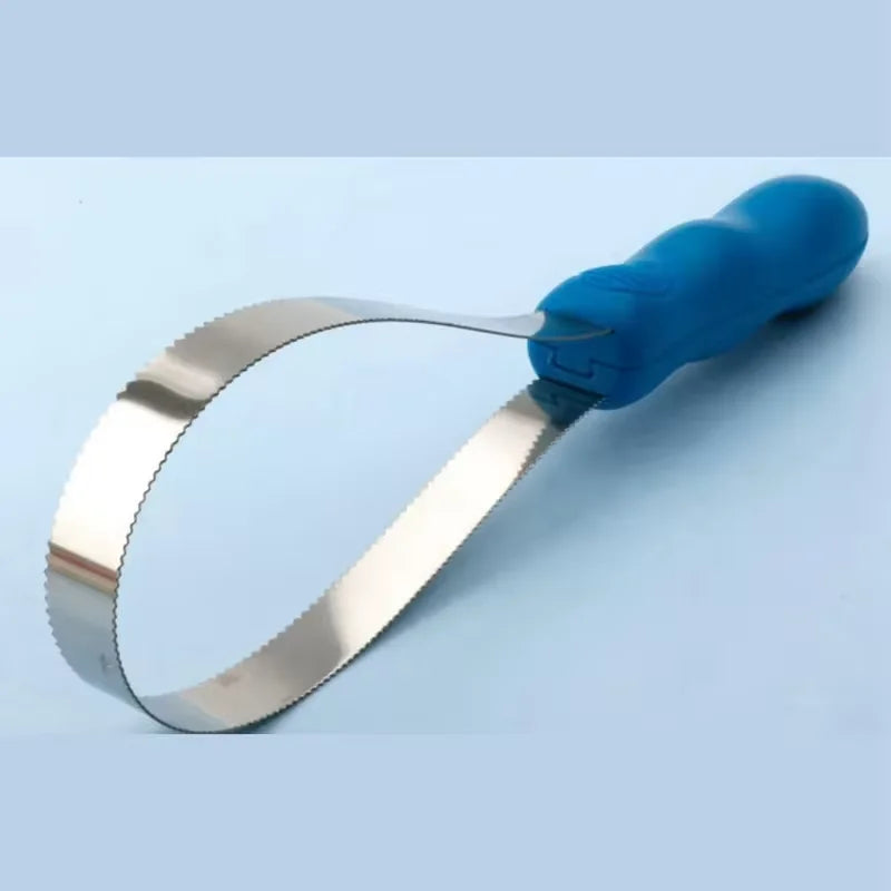 Stainless Steel Horse Shedding Scraper, Pet Hair Remover for Horses, Dogs & Livestock