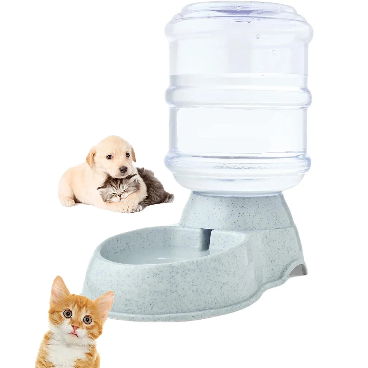 Automatic Water Dispenser for Dogs & Cats – Large Capacity Gravity Pet Drinker Bowl