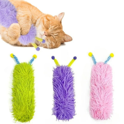 Soft Catnip Plush Cat Pillow Toy – Durable Chew & Bite Interactive Toy for Cats