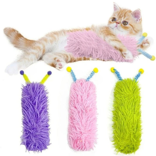 Soft Catnip Plush Cat Pillow Toy – Durable Chew & Bite Interactive Toy for Cats