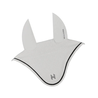 Horse Ear Bonnet Fly Veil – Breathable Mesh Noise Reduction for Jumping & Competition