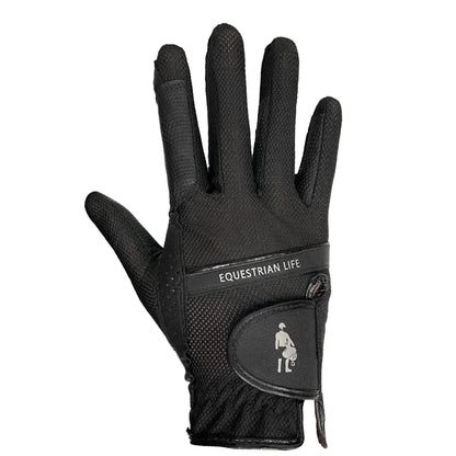 Equestrian Riding Gloves – Breathable Elastic Mesh, Non-Slip & Wear-Resistant Grip Gloves